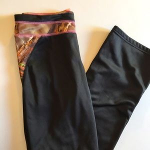 Huntworth L Women’s Junior Fleece Lined CAMO/Pink Leggings/Yoga Pants